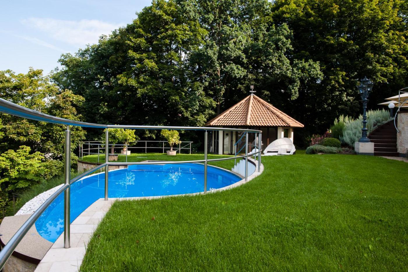 Villa Via Lapis - Panoramablick Ueber Dresden - Garten - Pool - Sauna - Luxus Dış mekan fotoğraf