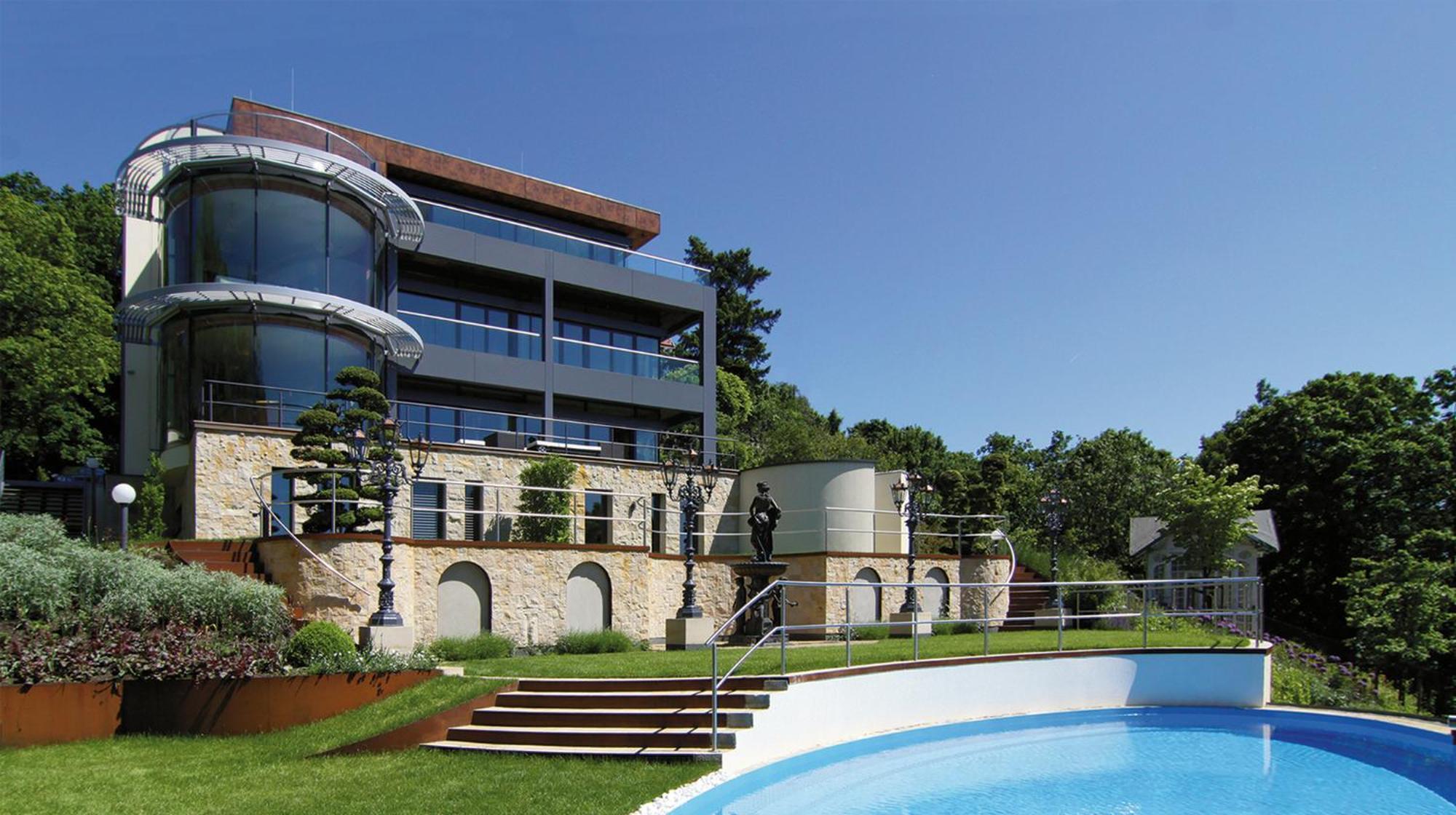 Villa Via Lapis - Panoramablick Ueber Dresden - Garten - Pool - Sauna - Luxus Dış mekan fotoğraf